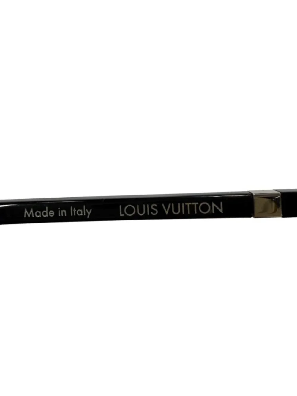 Louis Vuitton Conviction Sunglasses Black Silver 57 18 Demo Lens Eyewear